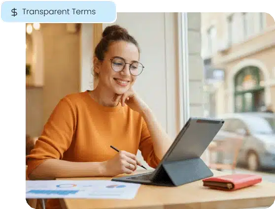 Transparent payment terms